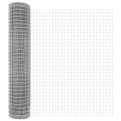 Vidaxl euro hek 1,6 x 10 m pvc-gecoat ijzer