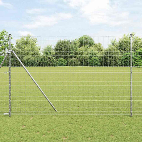 Vidaxl euro hek 1,6 x 10 m pvc-gecoat ijzer