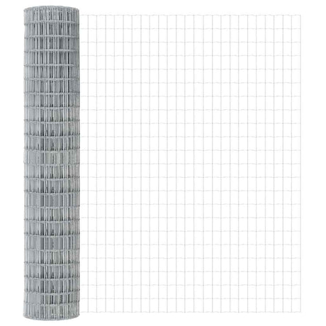 Vidaxl euro hek 1,6 x 10 m pvc-gecoat ijzer