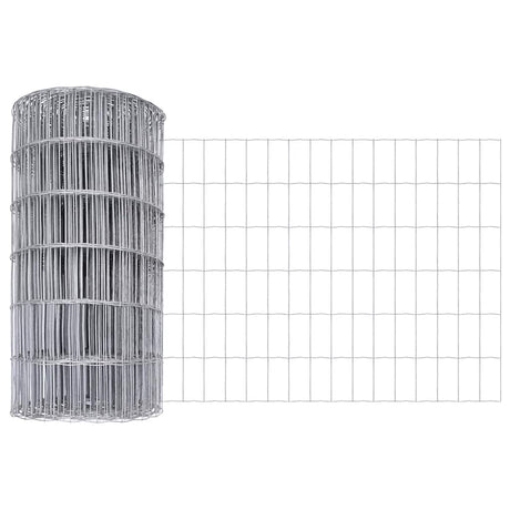 Vidaxl euro hek 0,8 x 10 m pvc-gecoat ijzer