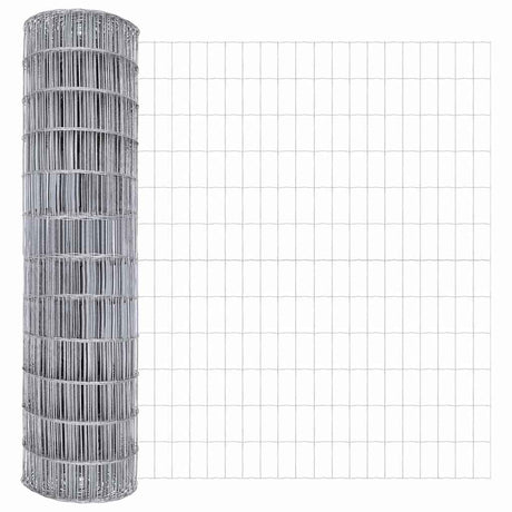 Vidaxl euro hek 1,6 x 10 m pvc-gecoat ijzer