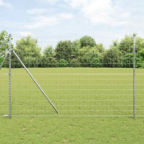 Vidaxl euro hek 1,6 x 10 m pvc-gecoat ijzer