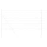 Vidaxl euro hek 1,2 x 10 m pvc-gecoat ijzer