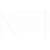 Vidaxl euro hek 1,2 x 25 m pvc-gecoat ijzer