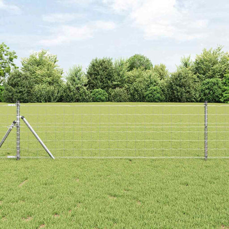 Vidaxl euro hek 0,6 x 50 m pvc-gecoat ijzer
