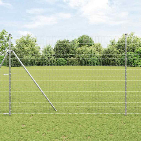 Vidaxl euro hek 1,5 x 10 m pvc-gecoat ijzer