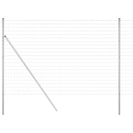 Vidaxl euro hek 1,6 x 10 m pvc-gecoat ijzer