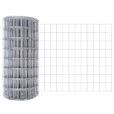 Vidaxl euro hek 0,4 x 50 m pvc-gecoat ijzer
