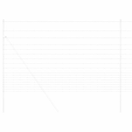 Vidaxl wilde hek warm verzinkt 1000 x 150 x 0,18 cm ijzer