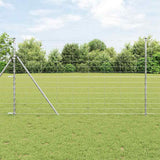 Vidaxl weidehekwerk zilver 25 x 1,4 m gegalvaniseerd staal