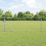Vidaxl weidehekwerk zilver 50 x 0,8 m gegalvaniseerd staal