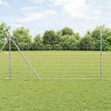 Vidaxl weidehekwerk zilver 50 x 1,4 m gegalvaniseerd staal
