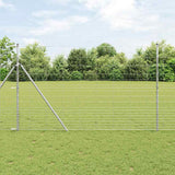 Vidaxl weidehekwerk zilver 50 x 1,5 m gegalvaniseerd staal