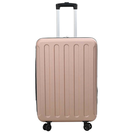 Vidaxl koffer met slot roségoud 43 x 27 x 66 cm abs kunststof