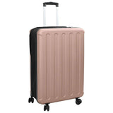 Vidaxl koffer met slot roségoud 50 x 30 x 76 cm abs kunststof
