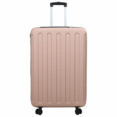 Vidaxl koffer met slot roségoud 50 x 30 x 76 cm abs kunststof
