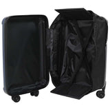 Vidaxl koffer met slot donkerblauw 43 x 27 x 66 cm abs kunststof
