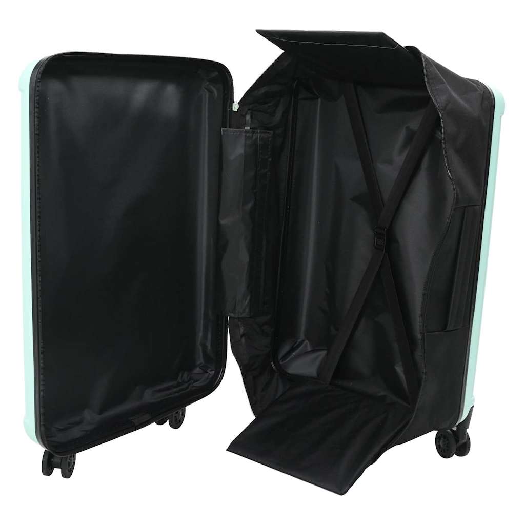 Vidaxl koffer met slot mintgroen 43 x 27 x 66 cm abs kunststof