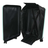 Vidaxl koffer met slot mintgroen 43 x 27 x 66 cm abs kunststof