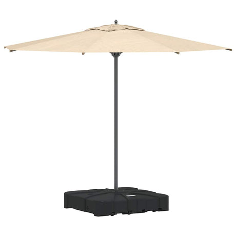 Vidaxl vrijhangende parasolvoet zwart 86 x 86 x 19 cm