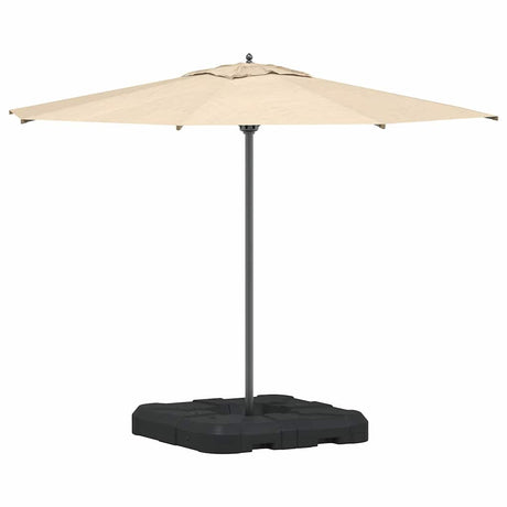 Vidaxl vrijhangende parasolvoet zwart 88,5 x 88,5 x 12 cm