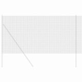 Vidaxl gelaste draadhek grijs 1.4 x 25 m