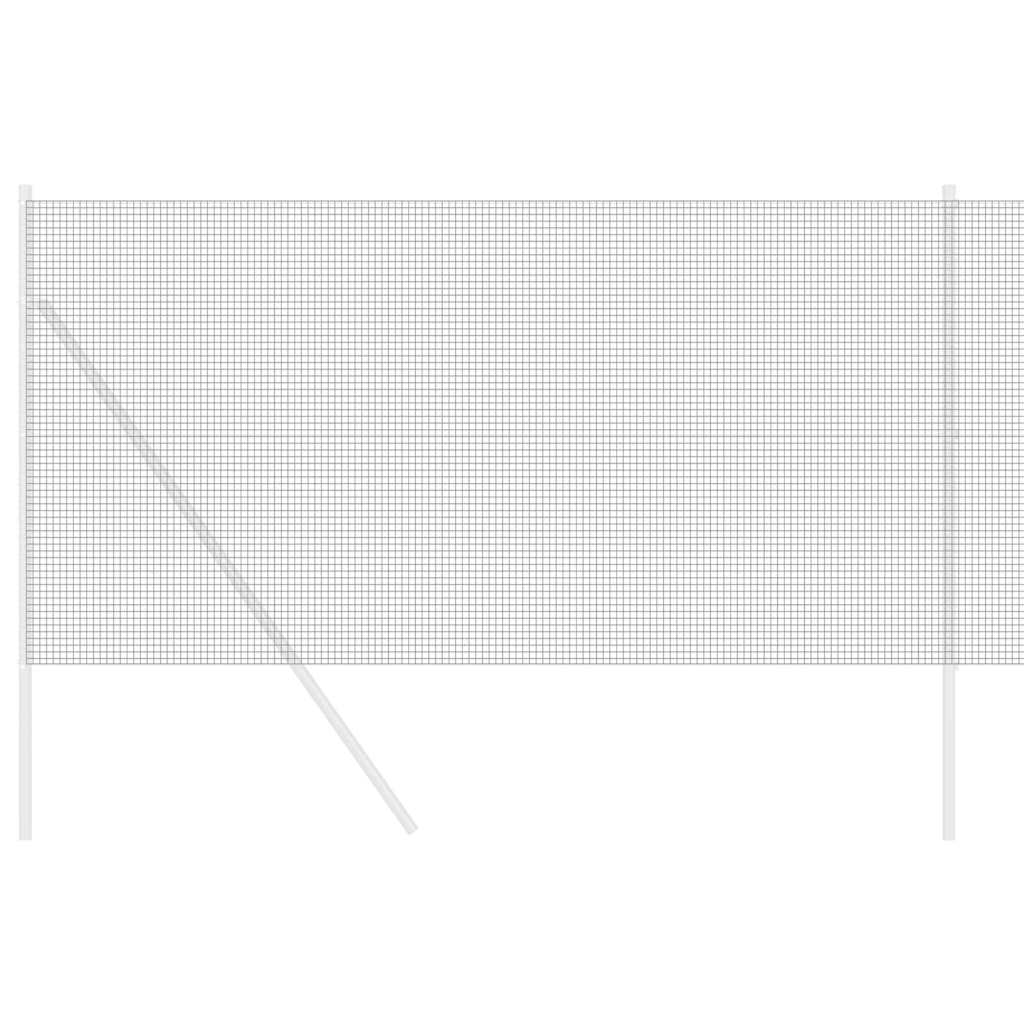 Vidaxl gelaste draadhek grijs 1.4 x 50 m