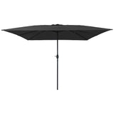 Vidaxl tuinparasol antraciet 295 x 295 x 245 cm polyester en staal