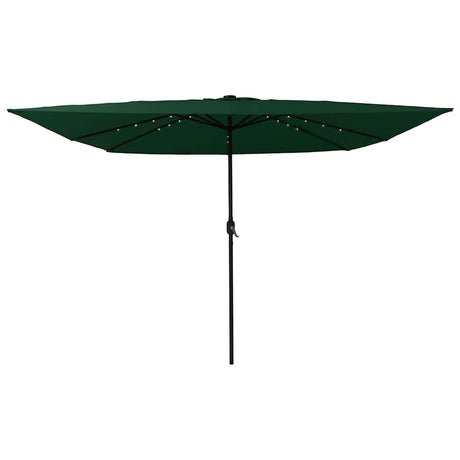 Vidaxl tuinparasol groen 295 x 295 x 245 cm polyester en staal