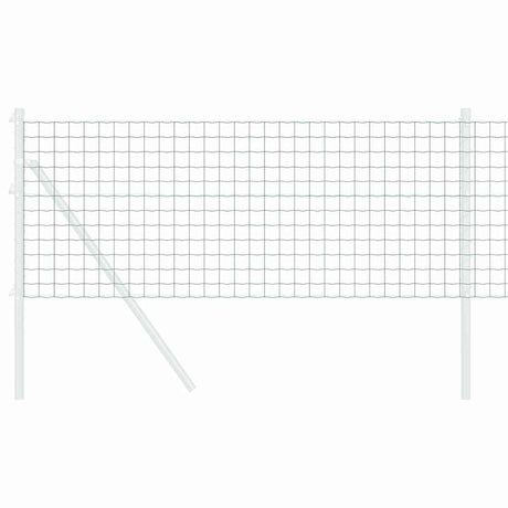 Vidaxl euro hek groen 0,6 x 10 m pvc-gecoat ijzer