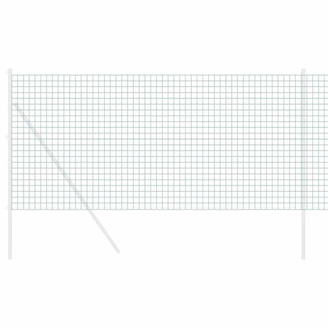 Vidaxl euro hek groen 1,4 x 10 m pvc-gecoat ijzer