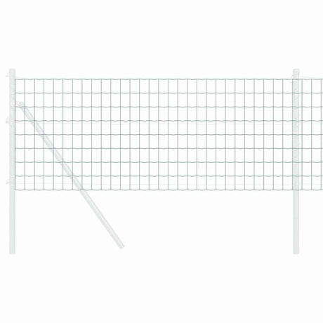 Vidaxl euro hek groen 0,6 x 10 m pvc-gecoat ijzer
