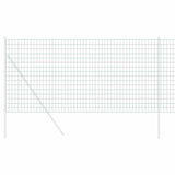 Vidaxl euro hek groen 1,4 x 10 m pvc-gecoat ijzer