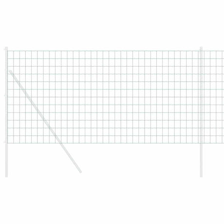 Vidaxl euro hek groen 1,2 x 25 m pvc-gecoat ijzer
