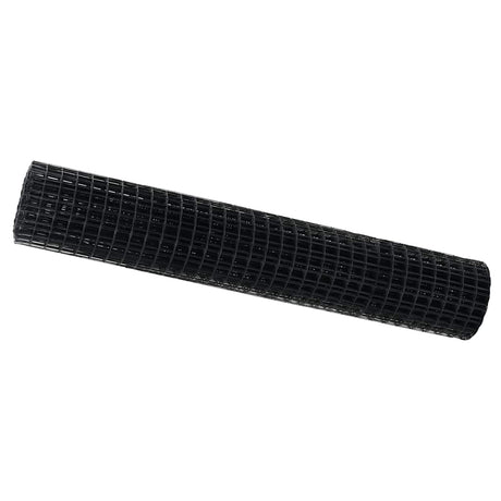 Vidaxl euro hek grijs 1,6 x 10 m pvc-gecoat ijzer