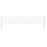 Vidaxl hek met paal zilver 0,4 x 25 m staal