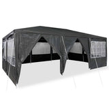 Vidaxl partytent antraciet 600 x 400 x 266 cm polyetheen