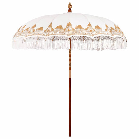 Vidaxl balinese parasol crème 215 x 215 x 260 cm
