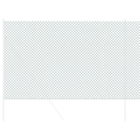 Vidaxl kettenschakelhek groen 10 x 1,6 m staal