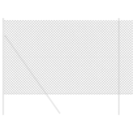 Vidaxl kettenschakelhek grijs 10 x 1,6 m staal