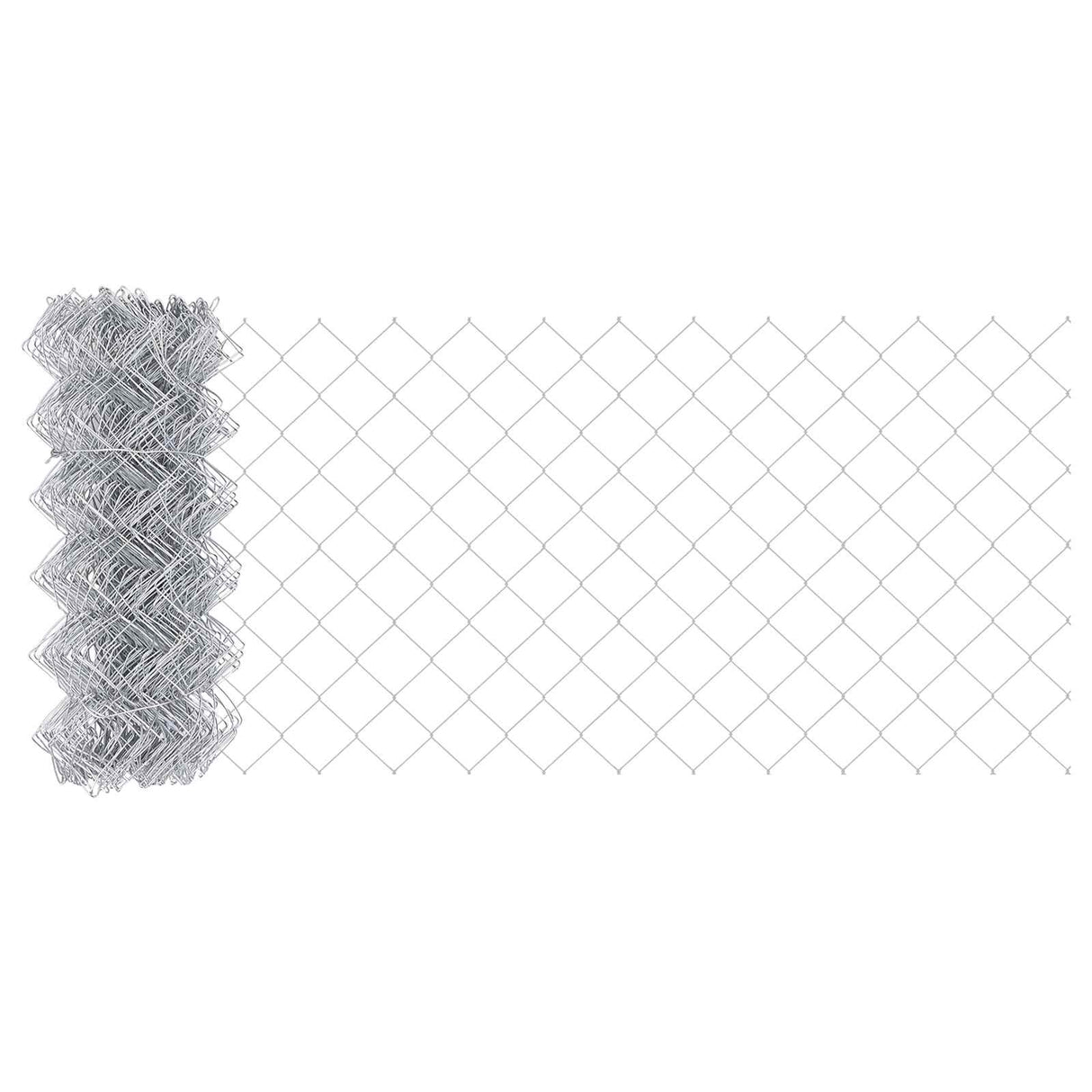 Vidaxl kettenschakelhek zilver 10 x 0,6 m gegalvaniseerd staal