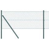 Vidaxl hexagon hek groen 0,4 x 10 m pvc