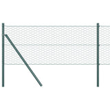 Vidaxl hexagon hek groen 0,4 x 25 m pvc