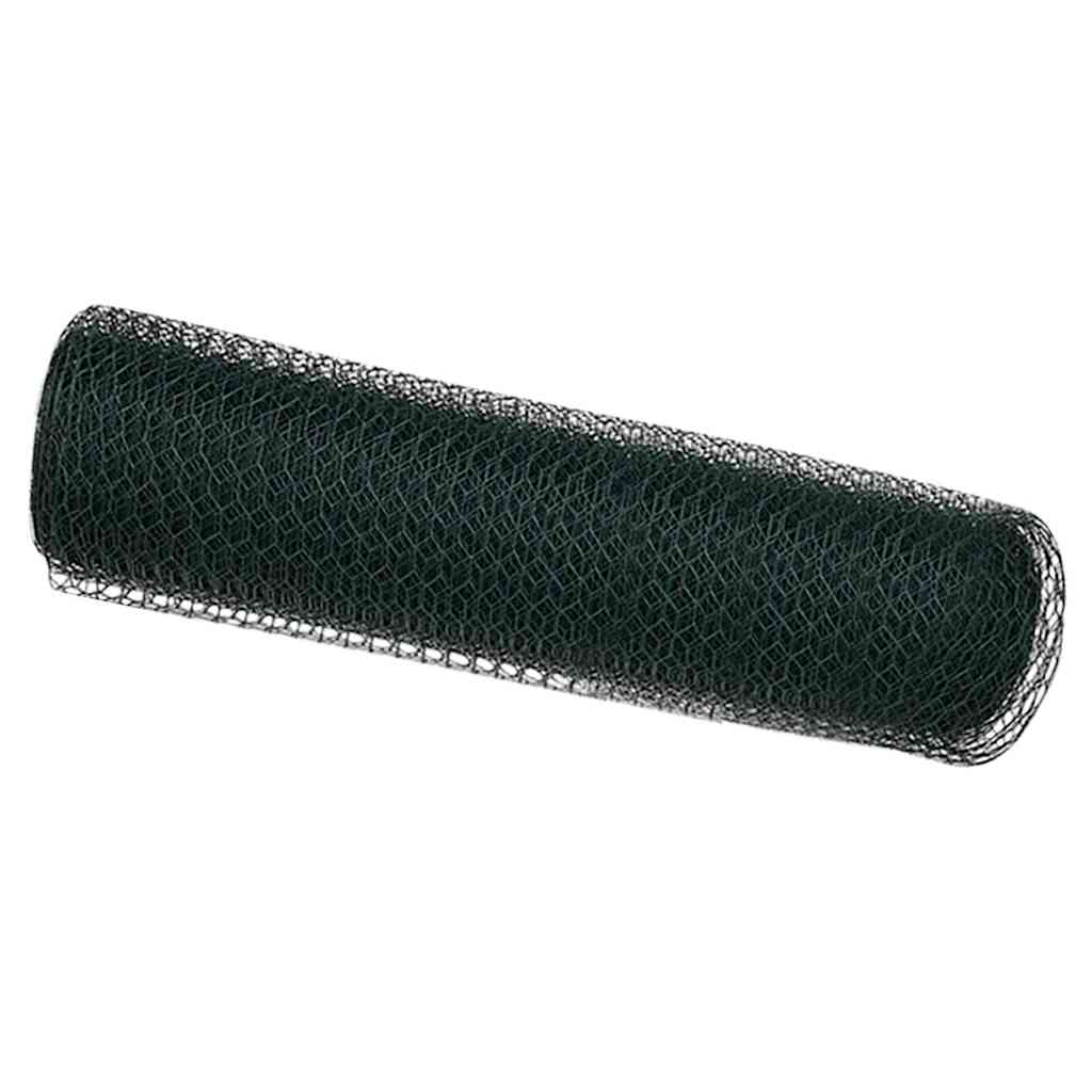 Vidaxl hexagon hek groen 0,4 x 50 m pvc