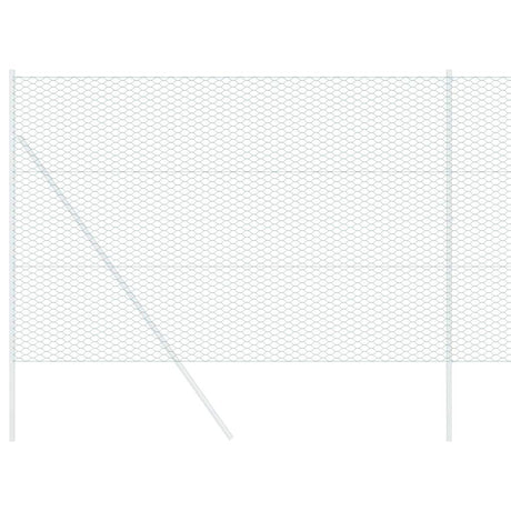 Vidaxl hexagon hek groen 1,6 x 50 m pvc