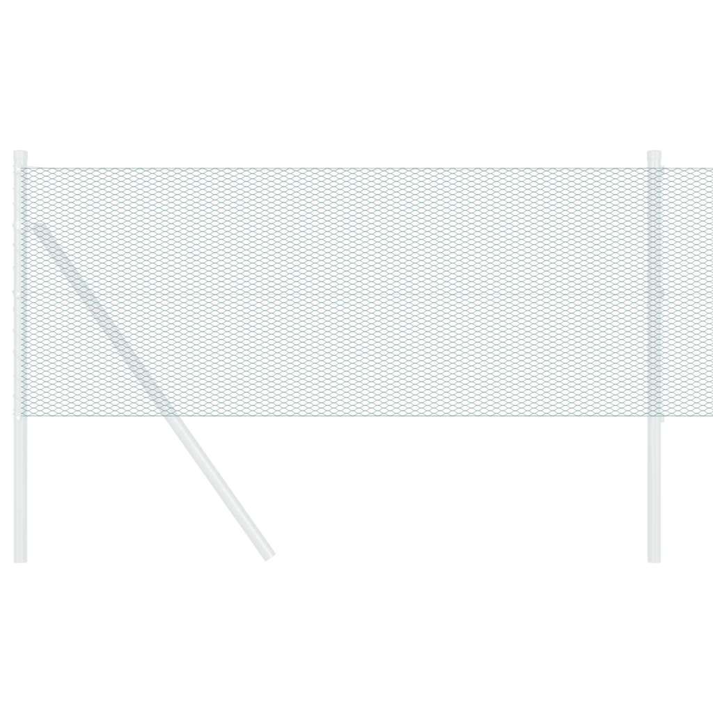 Vidaxl hexagon hek groen 0,5 x 100 m pvc