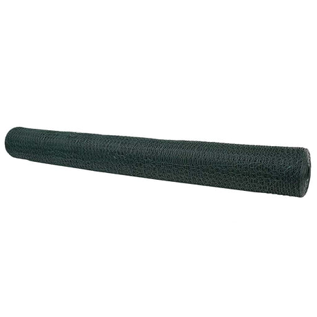 Vidaxl hexagon hek groen 1,2 x 100 m pvc