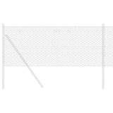 Vidaxl hexagon hek grijs 0,6 x 10 m pvc