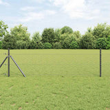 Vidaxl hexagon hek grijs 1,6 x 10 m pvc