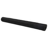 Vidaxl hexagon hek grijs 1 x 50 m pvc